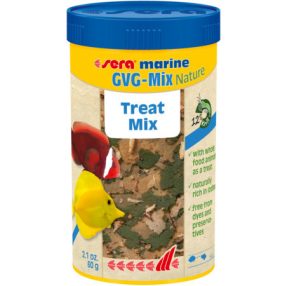   Sera Marin GVG-Mix Nature | Különleges lemezes eledel csemegékkel tengeri díszhalak számára – 250 ml / 60 g