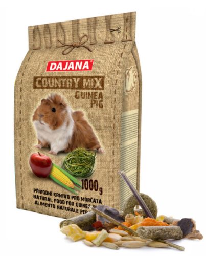 Dajana Country Mix | Teljes értékű tengerimalac eledel - 1 kg