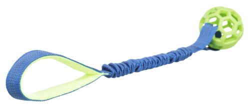 Trixie Bungee Rope whit Ball | Pliészter játék (húzó-fogtisztító) kutyák részére - 7x48 cm