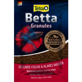   Tetra Betta Granules | Prémium szemcsés eleség sziámi harcoshalak számára – 5 g (tasakos kiszerelés)
