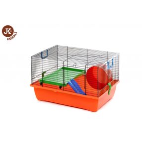   JK-Klec | Gino | Rágcsáló ketrec körhintával - 42x29x26 cm