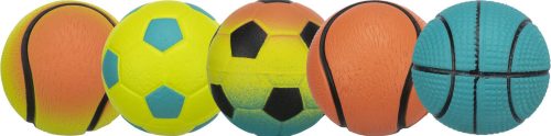 Trixie Toy Neon Ball | Habszivacs játék (neon sport labda) kutyák részére - 7 cm