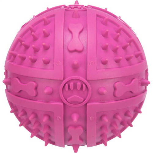 Trixie Ball Toy | Natúr gumi játék (barázdás labda) kutyák részére - 9 cm