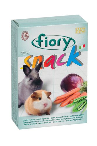 Fiory | SNACK Dried Veg. for D.Rabbits/ G.-Pigs | Kiegészítő nyúl eleség, szárított zöldség ízesítéssel - 60 g