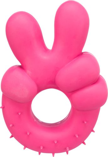 Trixie Peace hand sign | Játék (latex) kutyák részére - 14 cm