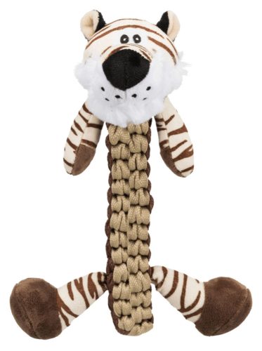 Trixie Tiger Dog Toy | Plüss játék poliészterből (tigris) kutyák részére - 32 cm