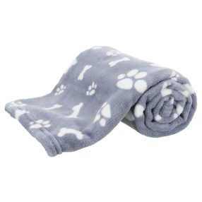   Trixie Kenny Blanket | Takaró (kék,mintás) kutyák részére - 100x75 cm