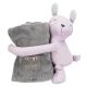 Trixie Junior Cuddly Set | Takaró (szürke,lila) kölyök kutyák részére - 75×50 cm