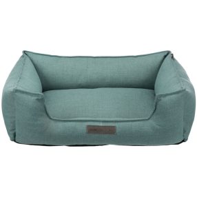   Trixie Talis Bed | Négyszögletes, peremes fekhely (menta) kutyák részére - 100x70 cm