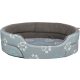 Trixie | Jimmy Bed - cotton look, ovális formájú fekhely (szürke) kutyák részére - 45x35cm