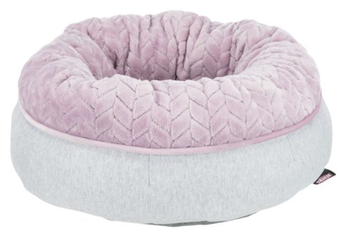 Trixie junior bed | Kör alakú párna (szürke/világos lila) kutyák részére - 40 cm