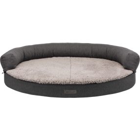   Trixie Vital Sofa Bendson | Ovális fekhely (sötét és világosszürke) kutyák részére - 75x60 cm