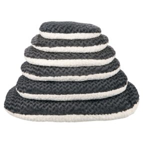   Trixie Kaline Cushion | Ovális párna (szürke,krém) kutyák részére - 64x41 cm