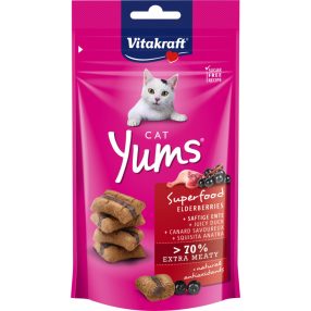 Vitakraft | Cat Yums Snack | Jutalomfalat | Kacsa - 40 g