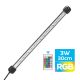 Nobleza | RGB akváriumi lámpa távirányítóval - 3 W, 30 cm
