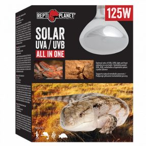   Repti Planet Solar UVA/UVB | UVA/UVB fény- és hősugárzó izzó - 125 W