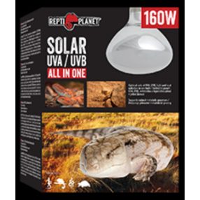   Repti Planet Solar UVA/UVB | UVA/UVB fény- és hősugárzó izzó - 160 W