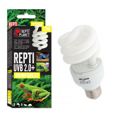 Repti Planet Rainforest REPTI UV-B 2% (2.0+) | esőerdei izzó - 13 W