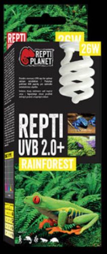 Repti Planet Rainforest REPTI UV-B 2% (2.0+) | esőerdei izzó - 26 W