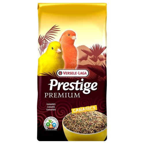 Versele-Laga | Prestige Premium Canaries Super | Teljesértékű eledel Kanárik részére - 20 Kg