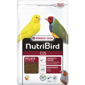   Versele-Laga | NutriBird C15 | Teljes értékű pellet eledel kanáriknak és pintyeknek - 1 kg