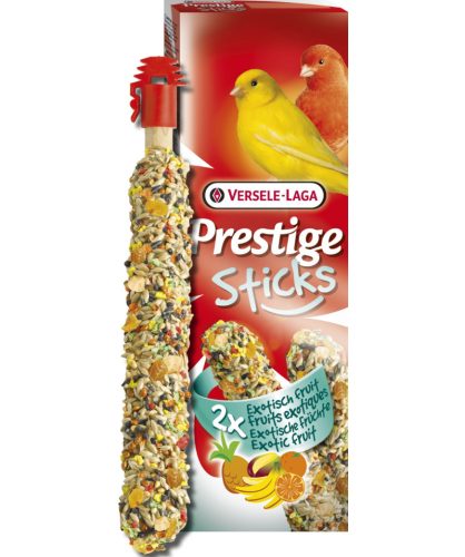 Versele Laga | Prestige Sticks | Dupla Rúd (Egzotikus gyümölcs) - kiegészítő eleség kanárik részére - 60g