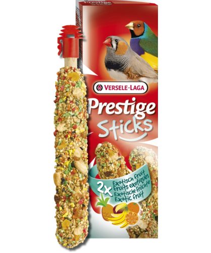 Versele Laga | Prestige Sticks | Dupla Rúd (Egzotikus gyümölcs) - kiegészítő eleség pintyek részére - 60g