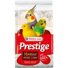   Versele-Laga Prestige Marine Shell Sand Kristal |Mmadárhomok (fehér, kagyló- és osztrigahéjjal) díszmadarak részére - 5kg