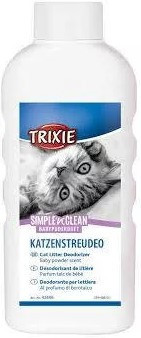 Trixie | Simple'n'Clean Cat Litter Deodorizer | Alomszagtalanító (babapúder illattal) - 750 g