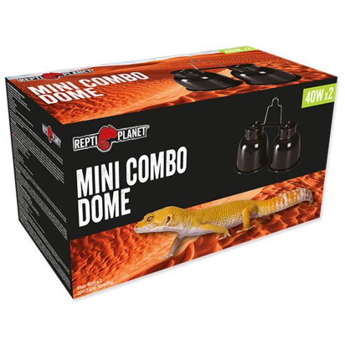 Repti Planet Mini Combo Dome | Dupla kerámia lámpabúra - 2 x 40W