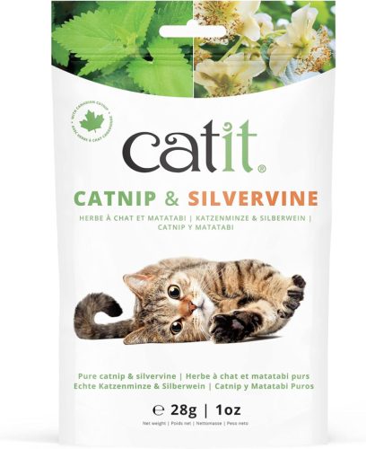 Catit | Catnip Silvervine | Jutalomfalat | Macskamenta, ezüstfű - 28 g