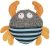 Trixie Plush Crab | Macskamentás plüss rák macskák részére – 9 cm