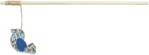 Trixie Cat Toy Stick with Bird | Macskapeca plüss madárral és macskamentával – 40 cm