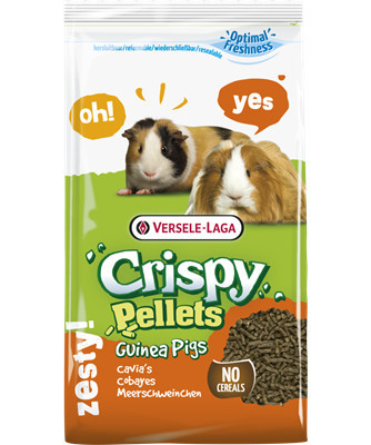 Versele Laga Crispy Pellets Guinea Pigs | Teljes értékű eledel tengerimalacoknak – 2 kg