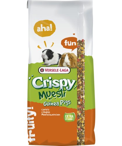 Versele-Laga Crispy Muesli Guinea Pigs | Teljes értékű tengerimalac eledel - 20 kg