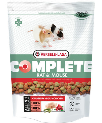 Versele-Laga Complete Rat & Mouse | Teljes értékű egés és pakány eleség - 500 g