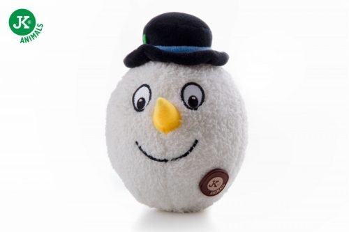K | Hógolyó X-Mas – Karácsonyi plüss sípoló játék kutyáknak (15 cm)