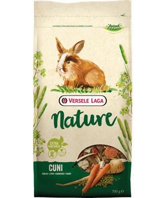 Versele-Laga Nature Cuni | Teljesértékű eleség Nyulak részére - 2,3 Kg