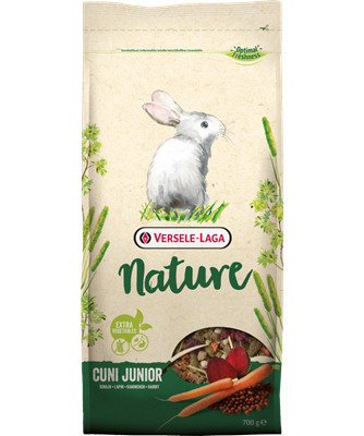 Versele-Laga Nature Cuni Junior | Teljesértékű eleség fiatal nyulak részére - 700 g