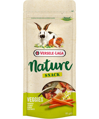 Versele Laga Nature Snack | Kiegészítő eledel rágcsálóknak | Zöldséges - 85 g