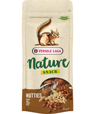 Versele-Laga Nature Snack Nutties | Kiegészítő eledel rágcsálóknak | Diókeverék - 85 g