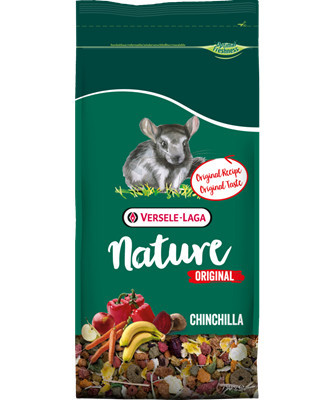 Versele Laga Original Nature Chinchilla | Teljes értékű eledel csincsilláknak – 750 g