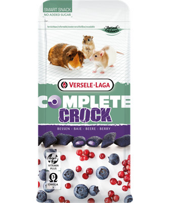 Versele-Laga CROCK Complete Berry | Jutalomfalat rágcsálóknak | Bogyós - 50 g