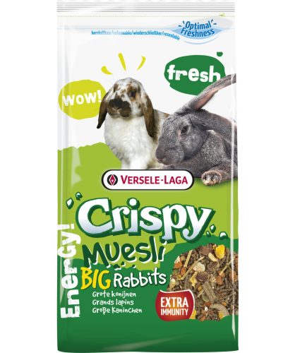 Versele-Laga Crispy Muesli Big Rabbits | Müzli eleség nagytestű nyulaknak - 2,75 Kg