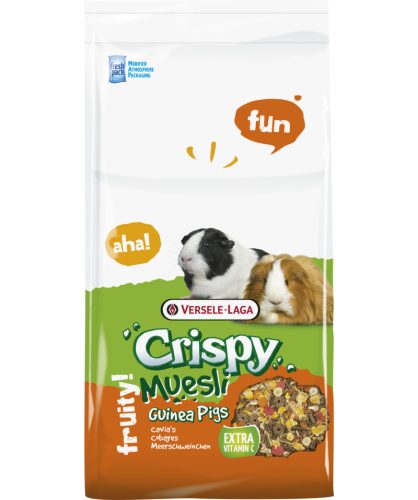 Versele-Laga Crispy Muesli Guinea Pigs | Teljes értékű tengerimalac eledel - 1 kg