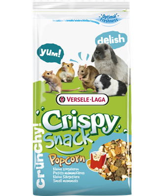 Versele-Laga Cryspy Snack Pop Corn | Kiegészítő eleség rágcsálóknak - 650 g