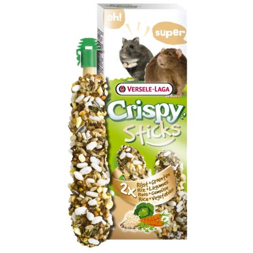 Versele-Laga Crispy Sticks Hamster, Rats | Kiegészítő eleség - 110 g