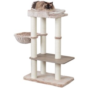   Trixie Sienna | Elegáns macskakaparó torony és pihenőhely – 105 cm, taupe