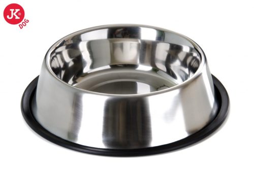 JK | kutyatál rozsdamentes gumi talppal 17cm 0,90l