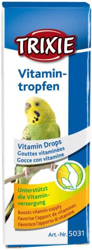 Trixie | Vitamin Drops - kiegészítő eleség (vitamin csepp) díszmadarak részére  - 15ml